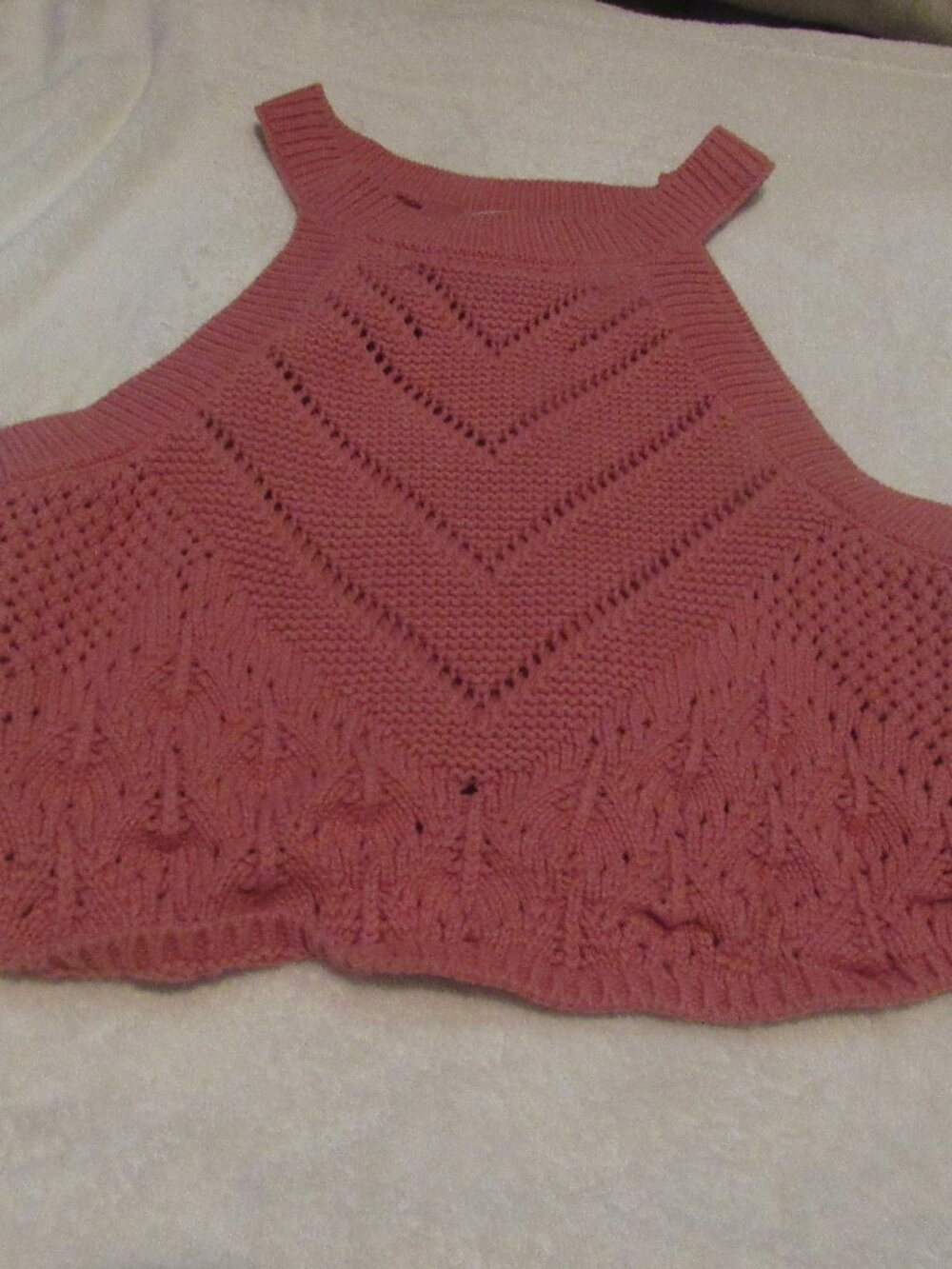 House of Harlow 1960 Revolve Crop Top Crochet Detailing Size XS USED